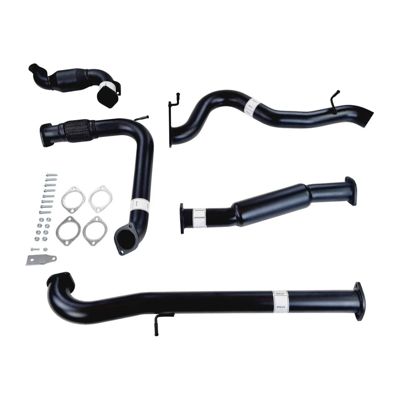 ESA 4X4 - Jeep Wrangler 2.8L Turbo Diesel (2007-2010) SUV 3" Turbo Back Sports Exhaust System with Cat & Hotdog - Image 2