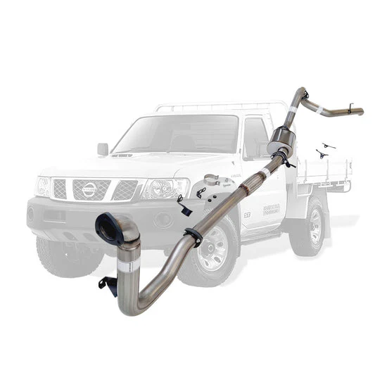 ESA | 3" Turbo Back Exhaust | Nissan Patrol GU Y61 3L ZD30 Ute 2000-16 - Image 10