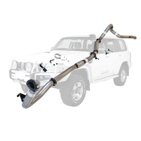 ESA | 3" Turbo Back Exhaust | Nissan Patrol GU Y61 3L ZD30 Wagon 2000-16 - Image 6