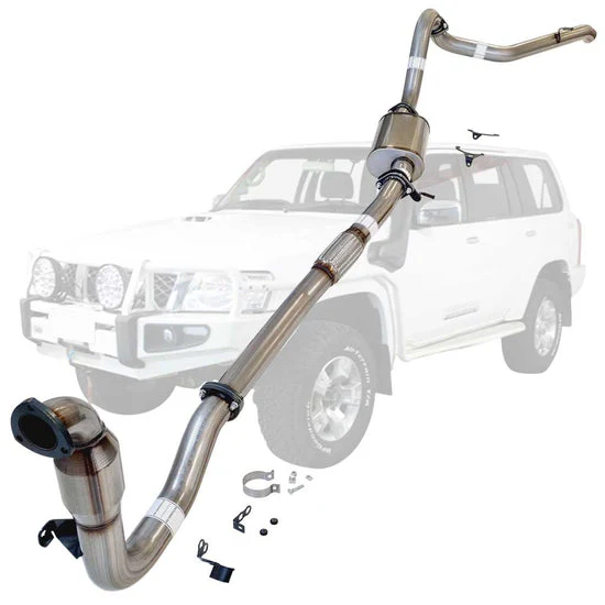 ESA | 3" Turbo Back Exhaust | Nissan Patrol GU Y61 3L ZD30 Wagon 2000-16 - Image 2