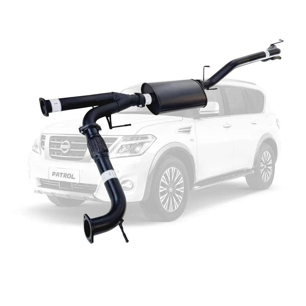 ESA 4X4 - Nissan Patrol Y61 GU 4.5L, 4.8L 1997-2012 SUV 2 1/2" Everflo Front Muffler