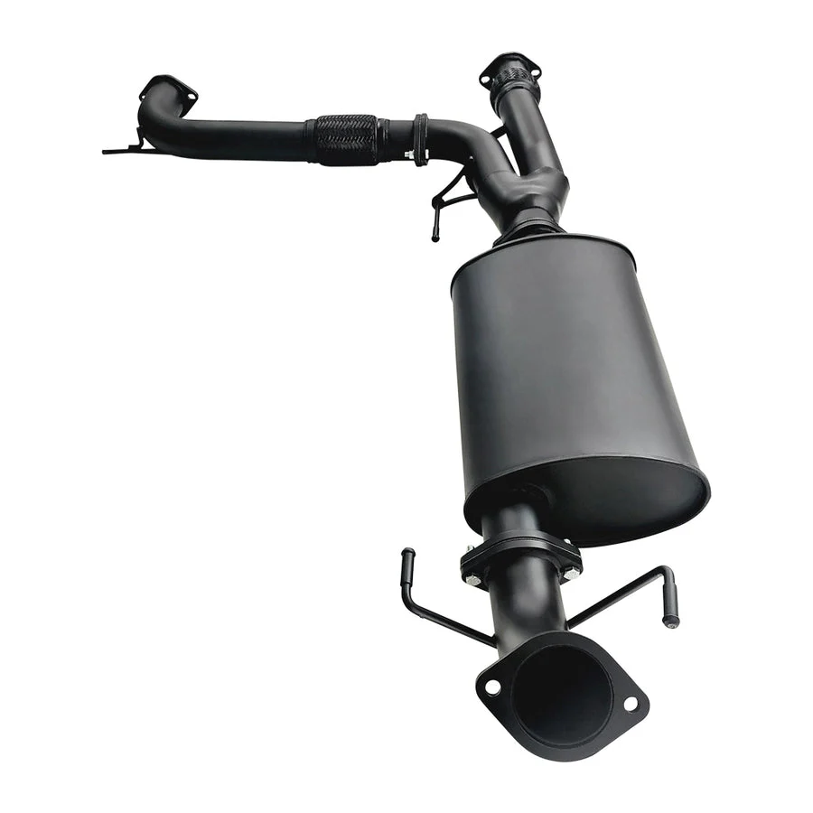 ESA 4X4 - Nissan Y62 Patrol 3 Inch Stainless Steel 3 Inch Centre Muffler To Factory Rear Exhaust - Image 2