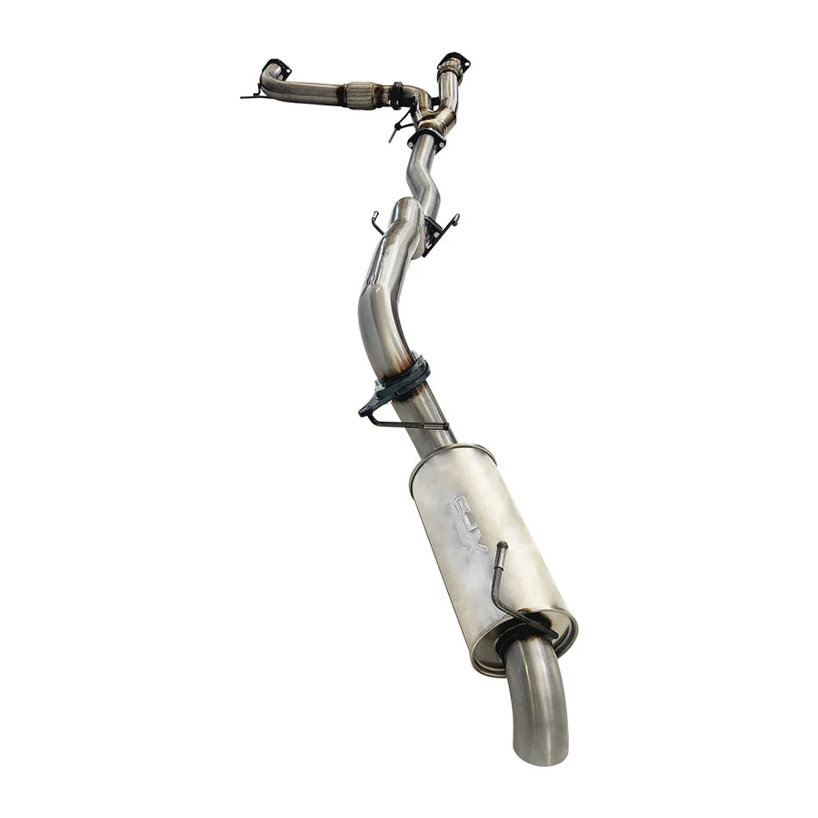 ESA 4X4 - Nissan Y62 Patrol 8cyl 5.6L V8 3 Inch Stainless Steel Exhaust With Centre Pipe And Rear Muffler - Image 2