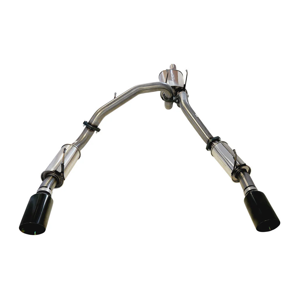 ESA | Twin 3" Cat Back Exhaust | Dodge RAM 1500 DS Classic Ute | ST600-604BCT-SS - Image 2