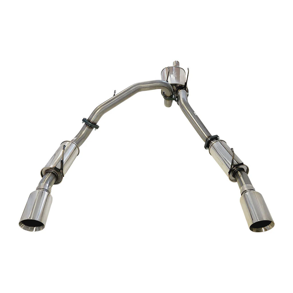 ESA | Twin 3" Cat Back Exhaust | Dodge RAM 1500 DS Classic Ute | ST600-604CT-SS - Image 2