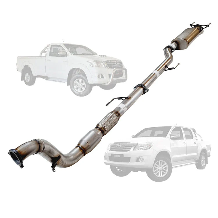 ESA | 3" Turbo Back Exhaust | Toyota Hilux N70 3L D4D Ute 2005 - 2015 | TY234 - Image 11