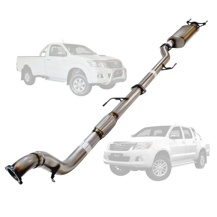 ESA | 3" Turbo Back Exhaust | Toyota Hilux N70 3L D4D Ute 2005 - 2015 | TY234 - Image 15