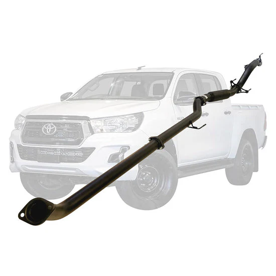 ESA | 3" DPF Back Exhaust | Toyota Hilux N80 2.4L Ute All Years | TY258 - Image 3