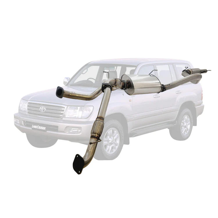 ESA | 3" Catback Exhaust | Toyota Landcruiser 100 Series UZJ100R Wagon 4.7L Petrol 1998 - 2007 | TY208 - Image 2