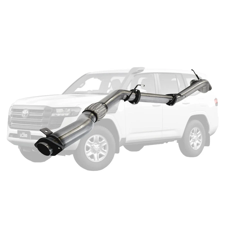 ESA | 3.5" DPF Back Exhaust | Toyota Landcruiser 300R Series 3.3L Wagon 2021 - Onwards | TY334-POSS