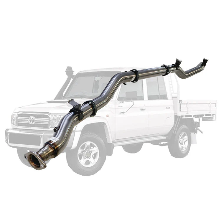 ESA | 4" DPF Back Exhaust | Toyota Landcruiser 79 Series VDJ79 Single & Dual Cab Ute 4.5L V8 10/2016 - On | TY221 - Image 4