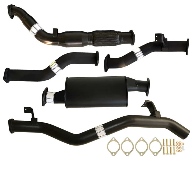 ESA | 3" Turbo Back Exhaust | Toyota Landcruiser 79 Series VDJ79R V8 D Cab Ute 2007 - 10/2016 | TY214-PO - Image 6