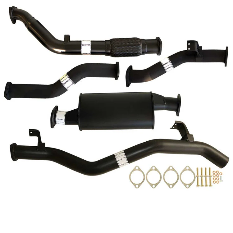 ESA | 3" Turbo Back Exhaust | Toyota Landcruiser 79 Series VDJ79R V8 D Cab Ute 2007 - 10/2016 | TY214-PO - Image 8