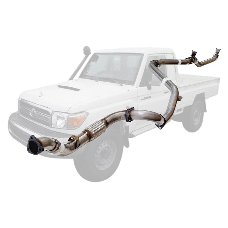 ESA | 3" Turbo Back Exhaust | Toyota Landcruiser 79 Series VDJ79R V8 S Cab Ute 2007 - 10/2016 | TY213 - Image 11