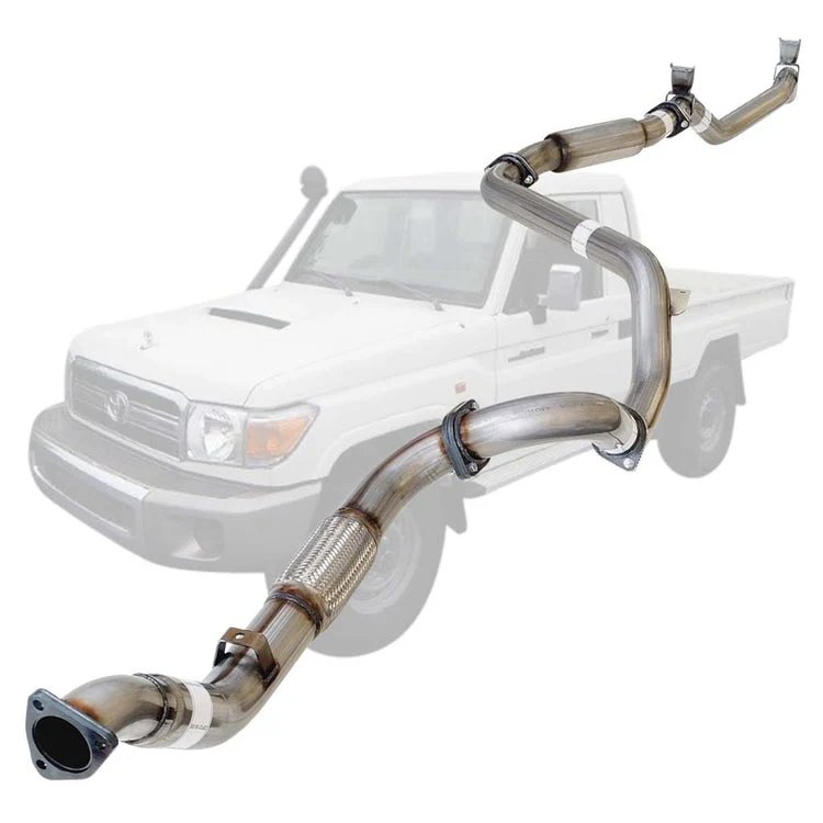 ESA | 3" Turbo Back Exhaust | Toyota Landcruiser 79 Series VDJ79R V8 S Cab Ute 2007 - 10/2016 | TY213 - Image 2