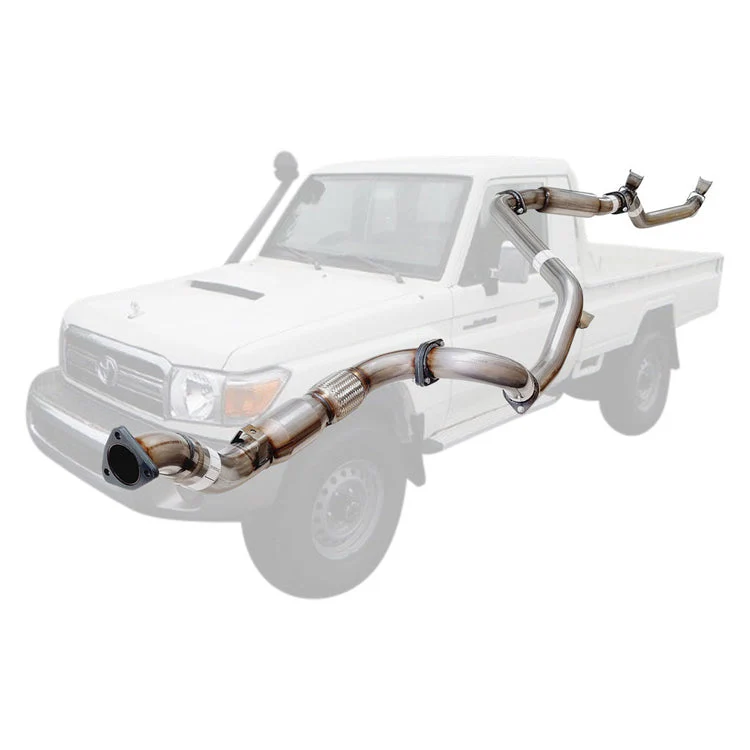 ESA | 3" Turbo Back Exhaust | Toyota Landcruiser 79 Series VDJ79R V8 S Cab Ute 2007 - 10/2016 | TY213 - Image 3