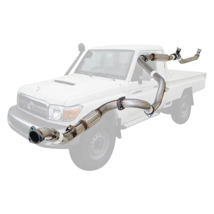 ESA | 3" Turbo Back Exhaust | Toyota Landcruiser 79 Series VDJ79R V8 S Cab Ute 2007 - 10/2016 | TY213 - Image 5