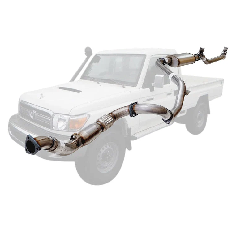ESA | 3" Turbo Back Exhaust | Toyota Landcruiser 79 Series VDJ79R V8 S Cab Ute 2007 - 10/2016 | TY213 - Image 7