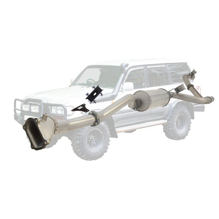 ESA | 3" Turbo Back Exhaust Cast Dump Pipe | Toyota Landcruiser 80 Series 4.2L 1HD HDJ80 1990 - 1998 | TY209 - Image 5