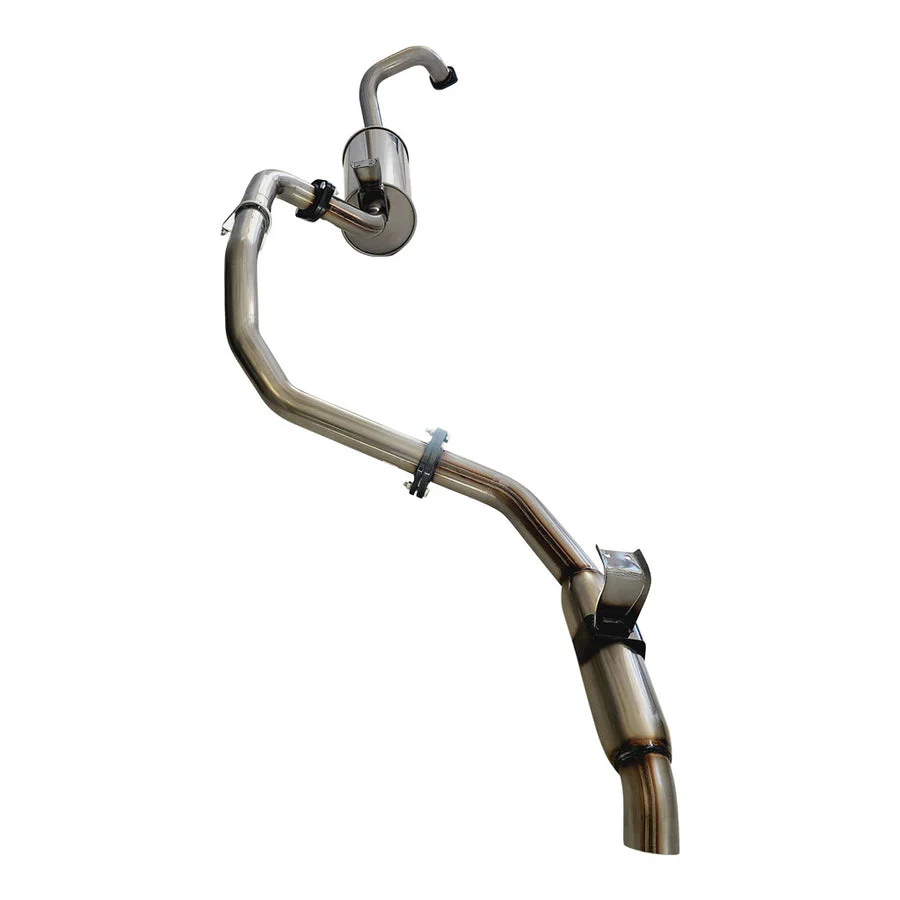 ESA | 2.5" Stainless Sports Exhaust | Toyota Landcruiser 80 Series 1992-1998 | TY043-MOSS - Image 2