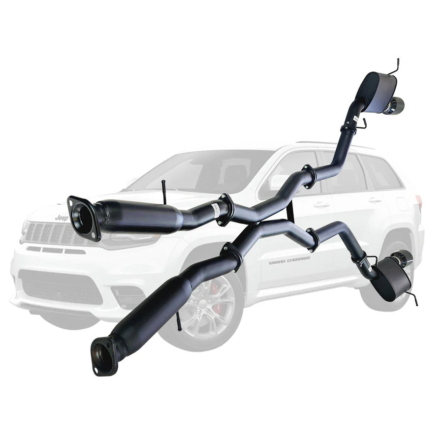 ESA | Twin 3" Cat Back Exhaust | Jeep Grand Cherokee SRT 2012 - 2021 | ST401HD-404BCT
