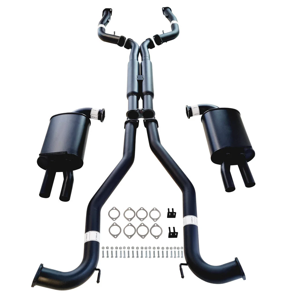 ESA | Twin 3" Catback Exhaust HDX Pipe | Holden Commodore VF HSV Gen-F Sedan Wagon | ST181-186HDX-3