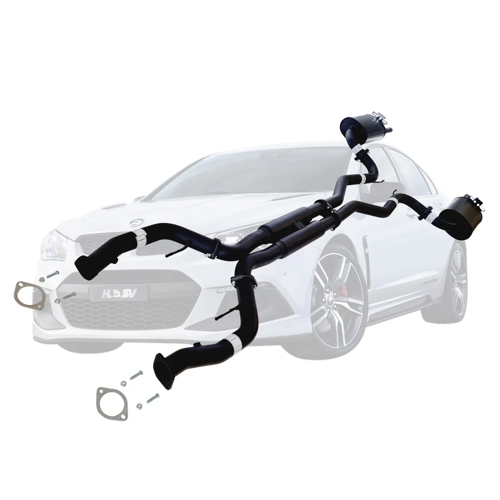 ESA | Twin 3" Catback Exhaust HDX Pipe | Holden Commodore VF HSV Gen-F Sedan Wagon | ST181-186HDX-3 - Image 2