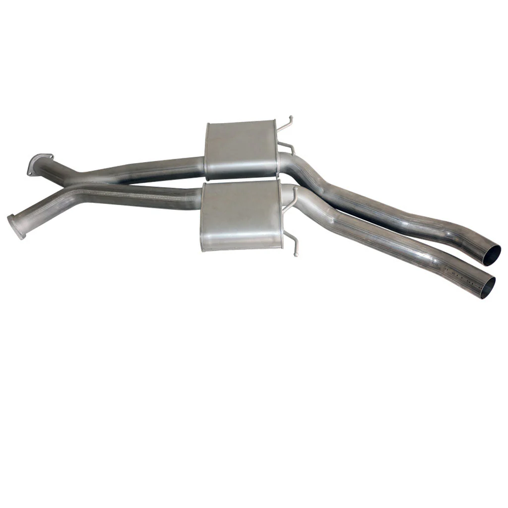 ESA - Holden Commodore VT VX VY VZ V8 Sedan Twin 3" Front Exhaust with Muffler