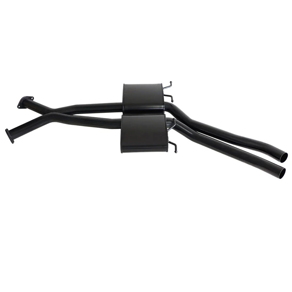 ESA | Twin 2.5" Catback Exhaust Front Mufflers Rear Tailpipes | Holden Commodore VT VX VY VZ V8 & VZ V6 Sedan | ST130-131TP - Image 2