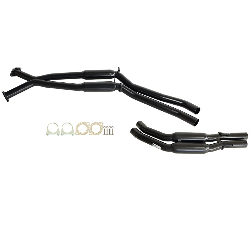 ESA | Twin 2.5" Catback Exhaust Dual Hotdogs | Holden Commodore VT VX VY VZ V8 & VZ V6 Sedan | ST130HD-131HD