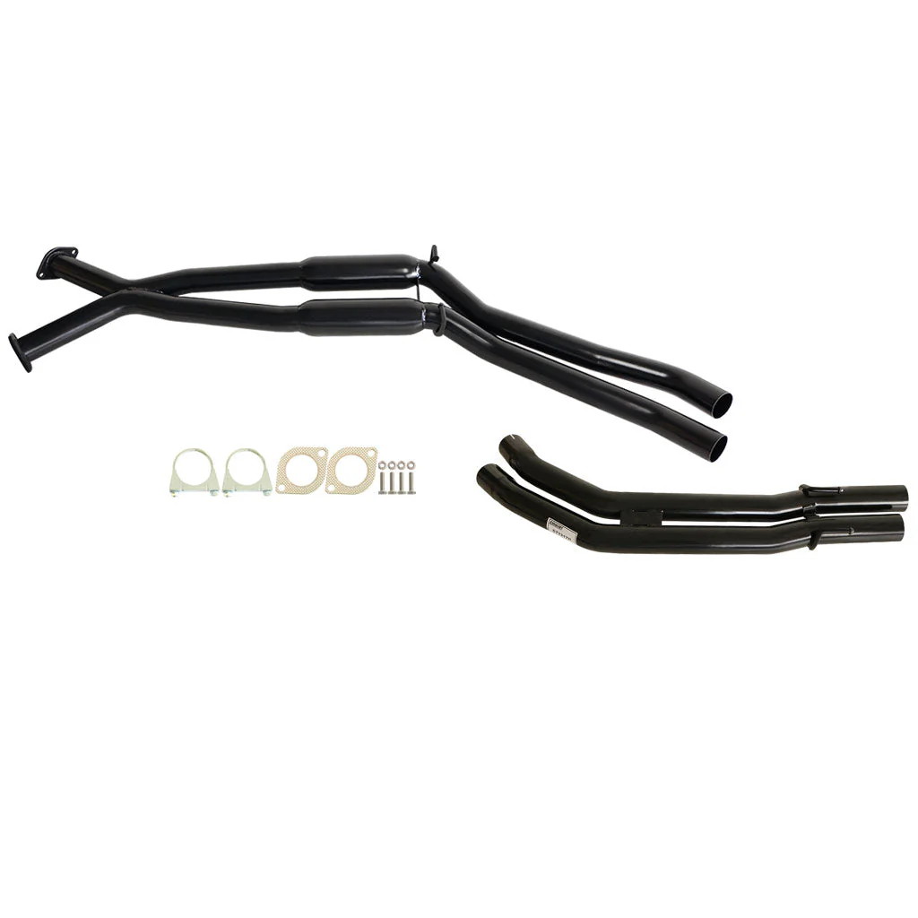 ESA | Twin 2.5" Catback Exhaust Front Hotdog Tailpipes | Holden Commodore VT VX VY VZ V8 & VZ V6 Sedan | ST130HD-131TP