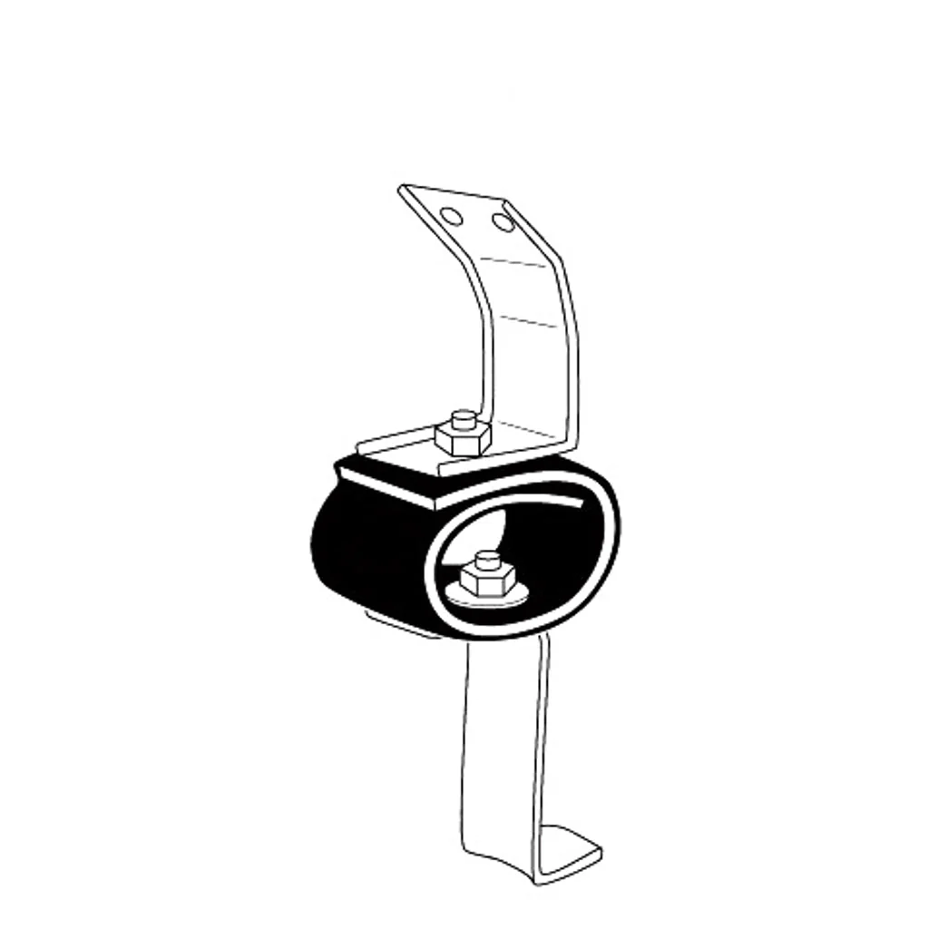 Exhaust Brackets - Ford, General, Dual system, Hook - Image 3