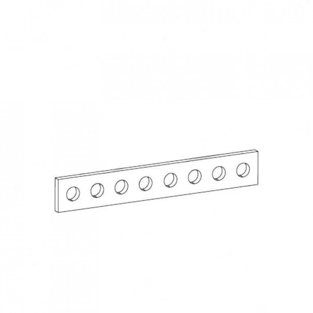 Exhaust Brackets - Universal, Perforated strip