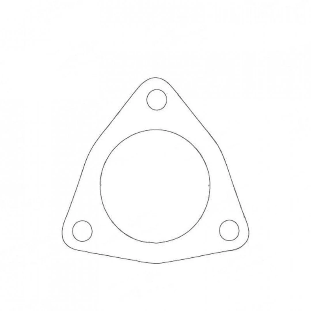 Flange Gasket - Suited For Holden Commodore VL Turbo, Inside Diameter 63mm, (3 Bolts)