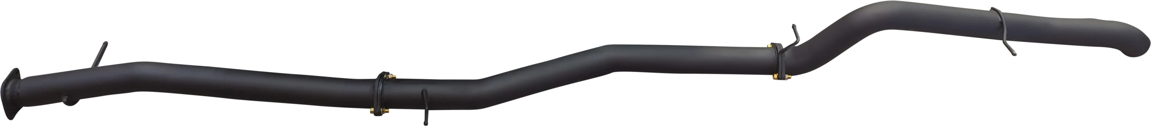Manta - Ford RangerUte Next Gen T6.2 4cyl 2.0 Bi-Turbo (2022-2024) - DPF Back - 3" Single Exhaust with Tip - without Centre Muffler