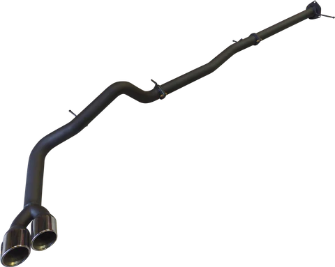 Manta | 3″ DPF Back Exhaust without Mufflers Twin Tip Side Exit | Ford Ranger Next Gen T6.2 V6 3.0L Ute 2022–2024 - Image 5