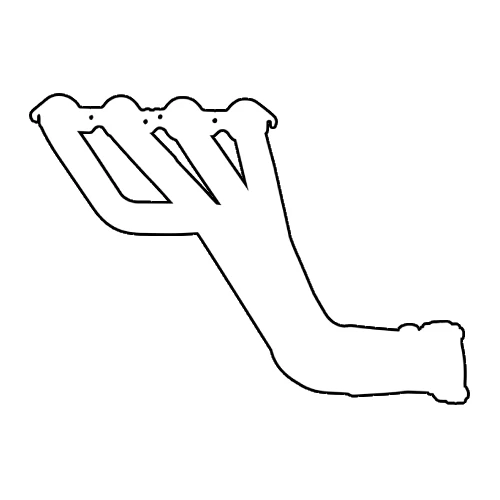 Genie Header - Nissan Navara D40 4.0L V6 STX VQ40 (GEN804)