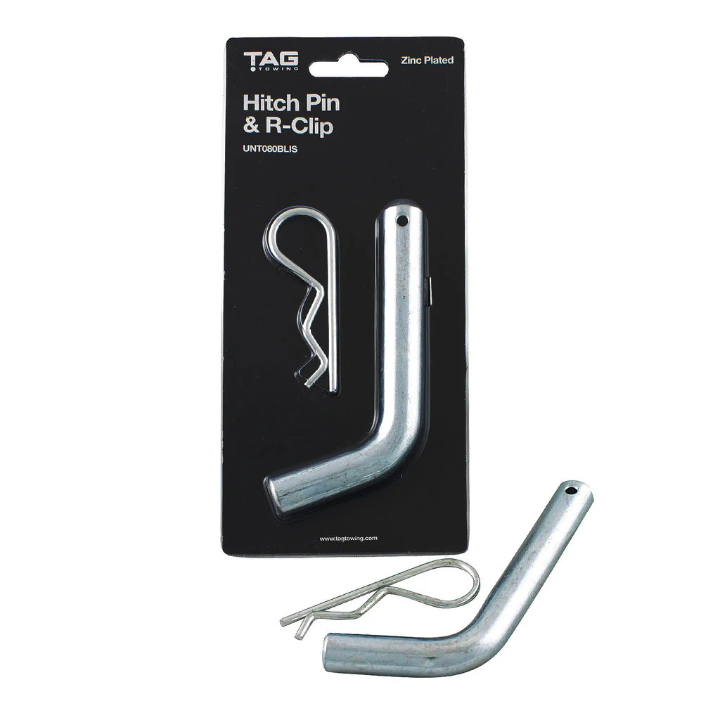 TAG | Hitch Pin & R-Clip | 15.8mm 5/8" Zinc Plated Steel Class 4 | UNT080BLIS