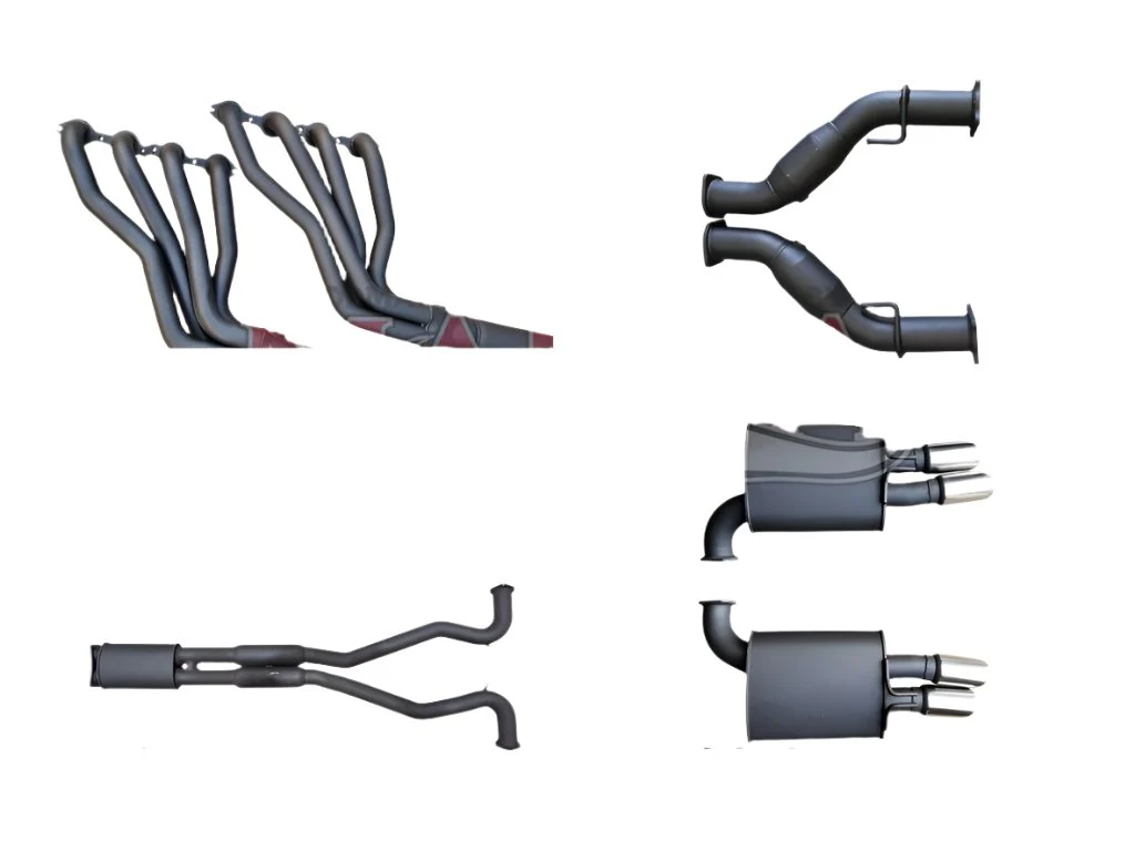 Manta | Twin 3″ Full Exhaust System with 1 3/4″ Extractors | Holden Commodore VE V8 Sedan Wagon 2006–2013