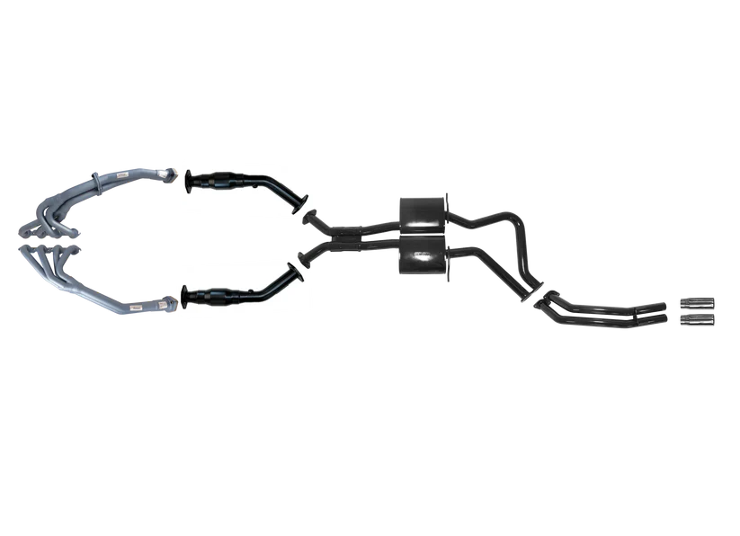 Pacemaker 2.5" Exhaust System with Tri-Y Headers for Holden VZ 6.0L V8 2006 - PP5367-04