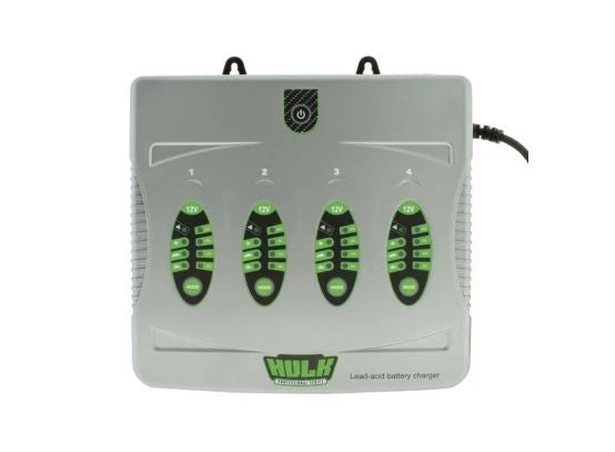 Hulk 4X4 - 4 IN 1 BATTERY CHARGER 12V 5 STAGE 16amp OR 4x 4amp FULLY - Image 2