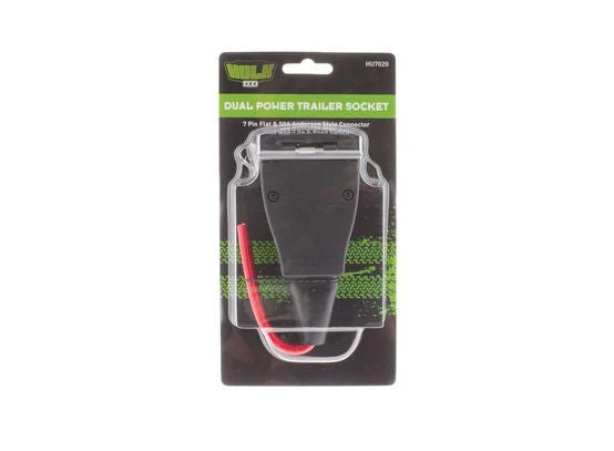 Hulk 4X4 - 7 PIN FLAT TRAILER SOCKET WITH LED LIGHT & 50a ANDERSON STYLE - Image 4