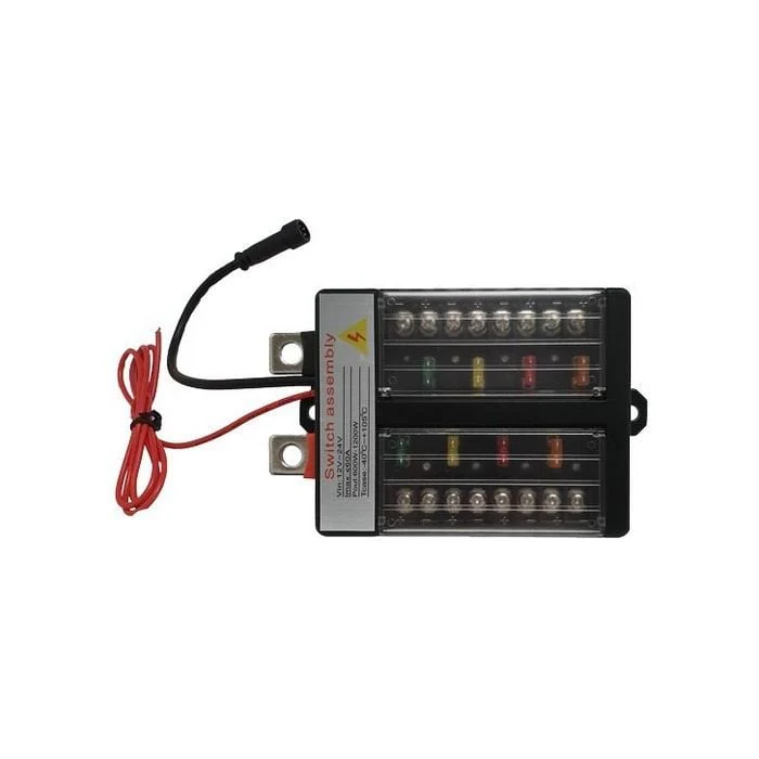 Hulk 4X4 - 8 WAY SWTCH PANEL 60 amp 9-30V 64 COLOUR ILLUM RGB WITH APP & - Image 5