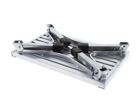 Hulk 4X4 - ALUMINUM FOLDING STEP 470 x 300 x 230mm FOLDS FLAT - Image 2