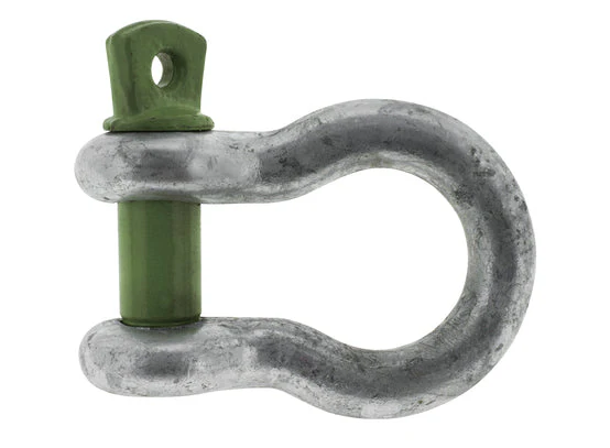Hulk 4X4 - BOW SHACKLE 3250kg GALVINISED BODY DIA 16mm PIN DIA 19mm - Image 2