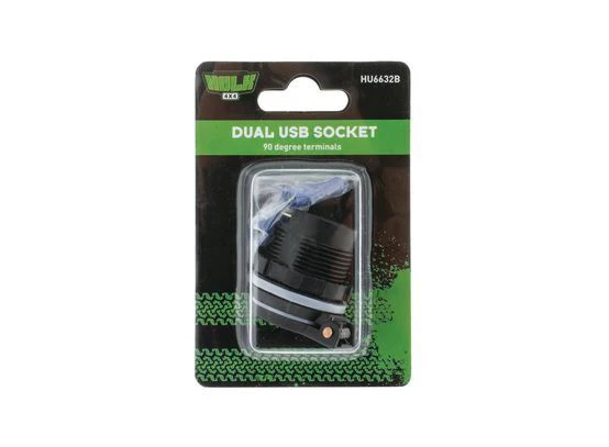 Hulk 4X4 - DUAL USB SOCKET 2.4a EACH PORT TOTAL 4.8a 90 DEGREE TERMINALS - Image 7