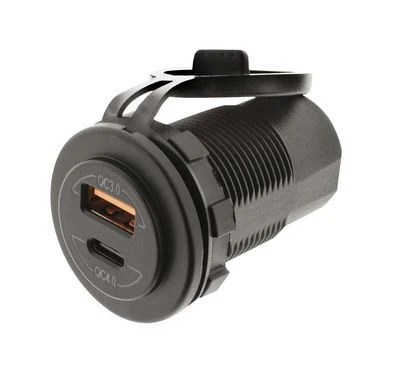 Hulk 4X4 - DUAL USB SOCKET PORT 1: QC3 18w, PORT 2: TYPE C QC4 36w - Image 3