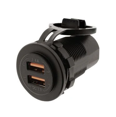 Hulk 4X4 - DUAL USB SOCKET PORT A- 5v 2.4a PORT B- QC3.0 3.6-12v 18w - Image 3