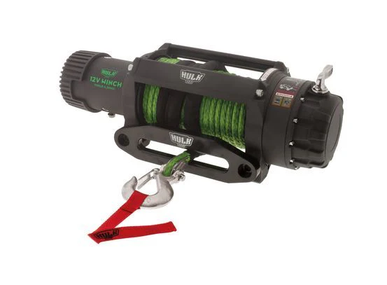 Hulk 4X4 - ELEC WINCH 12v PROFESSIONAL SERIES 9500lbs DYNEEMA ROPE - Image 2