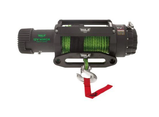 Hulk 4X4 - ELEC WINCH 12v PROFESSIONAL SERIES 9500lbs DYNEEMA ROPE - Image 4